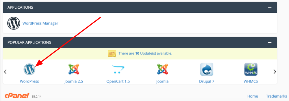 how to create a wordpress website